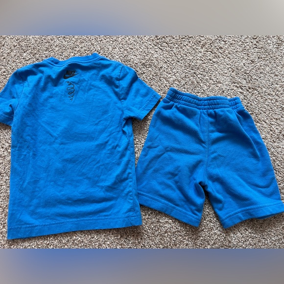 Nike boys blue matching outfit set 4T - Picture 2 of 2